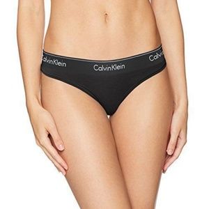 Calvin Klein Women's Modern Cotton Thong Panties